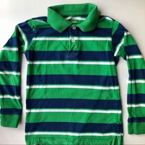 Fladed Glory Green & Blue Polo Shirt (Boys 6/7)